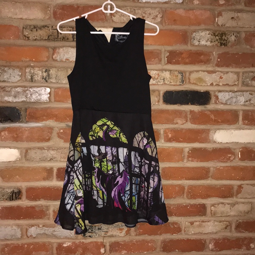 Disney Maleficent Stained Glass Dress Size Large